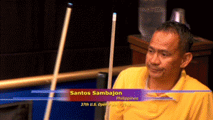 Alex Pagulayan vs. Santos Sambajon* (DVD) | 2012 U.S. Open