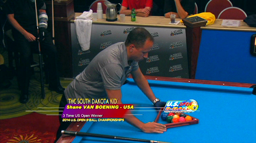 Earl Strickland vs. Shane Van Boening* (DVD) | 2014 U.S. Open