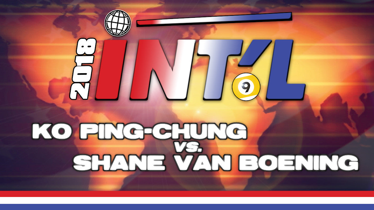 I9B-19D**: Ko Ping-Chung vs. Shane Van Boening**