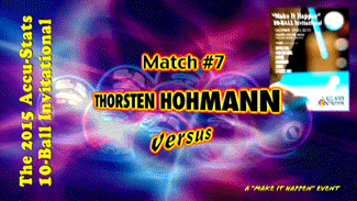 Thorsten Hohmann vs. Shane Van Boening* (DVD) | 2015 "Make It Happen" 10-Ball