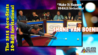 2015 "Make It Happen" 10-Ball Invitational Complete Set (DVD)* | 2015 "Make It Happen" 10-Ball
