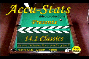 Steve Mizerak vs. Mike Sigel* | 1989 U.S. Open