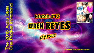 Efren Reyes vs. Danny Smith **(DVD) | 2015 One Pocket Invitational
