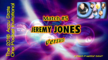 Jeremy Jones vs. Danny Smith (DVD) | 2016 One Pocket Invitational