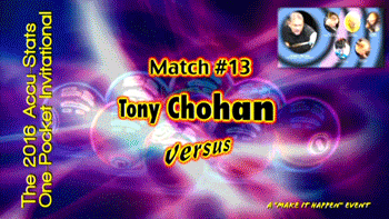 Tony Chohan vs. Danny Smith** (DVD)) | 2016 One Pocket Invitational