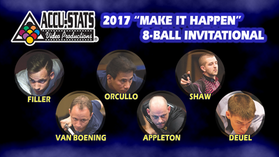 The 2017 "Make It Happen" 8-Ball Invitational Star Set
