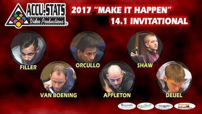 2017 Straight Pool Invitational Complete Set (DVD)*