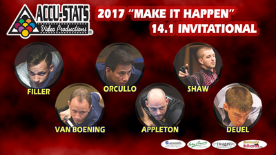 2017 Straight Pool Invitational Complete Set (DVD)*
