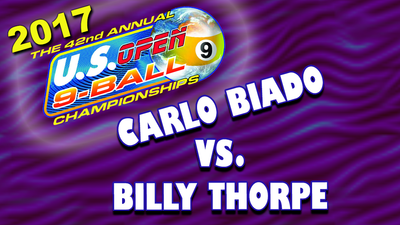 A fluke 9-ball wins this hill-hill match.