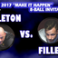 Filler is full of confidence - maybe over-confidence. Nice game.