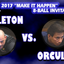 Orcullo played well.