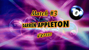 Darren Appleton vs. Alex Pagulayan* (DVD) | 2012 8-Ball Invitational