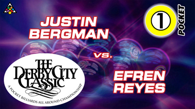 D22-1P3: Justin Bergman vs. Efren Reyes