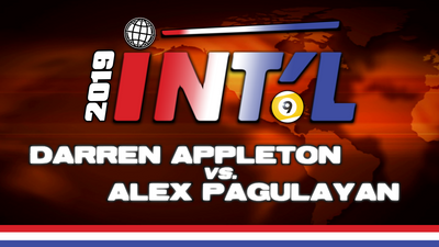 I9B2-17*: Darren Appleton vs. Alex Pagulayan*