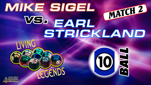 LLC1-02: Mike Sigel vs. Earl Strickland: 10-Ball