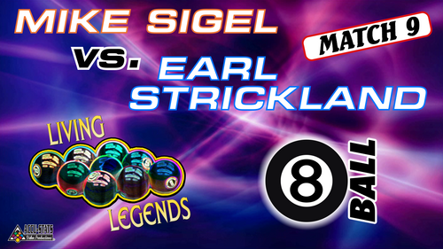 LLC1-09: Mike Sigel vs. Earl Strickland: 8-Ball