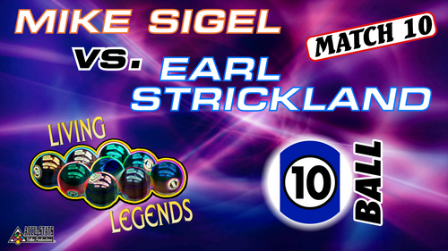 LLC1-10: Mike Sigel vs. Earl Strickland: 10-Ball
