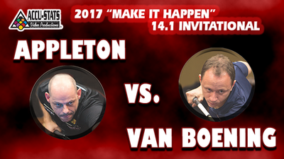 Darren Appleton vs Shane Van Boening