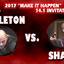 Darren' straight pool knowledge wasn't enough to overcome Jayson's aggressive play