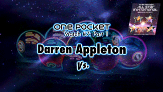 Darren Appleton vs. Dennis Orcollo (DVD)* | 2014 All-Stars One Pocket