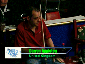 Darren Appleton vs. Mika Immonen (DVD) | 2008 Derby City Straight Pool