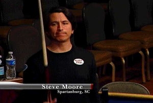 Steve Moore vs. John Schmidt*  (DVD) | 2010 Derby City Straight Pool