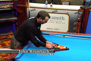 Ronnie Alcano vs. John Brumback (Semi's)  (DVD) | 2011 Derby City Banks