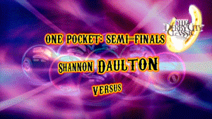 Shannon Daulton vs. Scott Frost  (Semi's) (DVD) | 2014 Derby City One Pocket