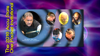 2015 Accu-Stats One Pocket Invitational Complete Set (DVD) | 2016 One Pocket Invitational