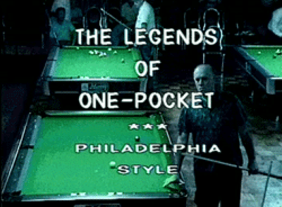 1991 Legends of One Pocket Complete Set (DVD) | 1991 Legends Of One Pocket - Philadelphia Style