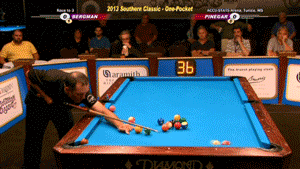 Justin Bergman vs. Johnathan Pinegar* (DVD) | 2013 Southern Classic One Pocket